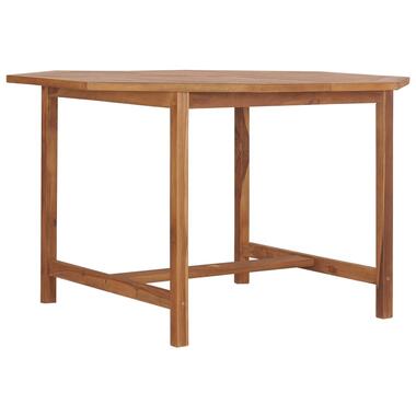 vidaXL Table à dîner de jardin 110x110x75 cm Bois massif de teck product