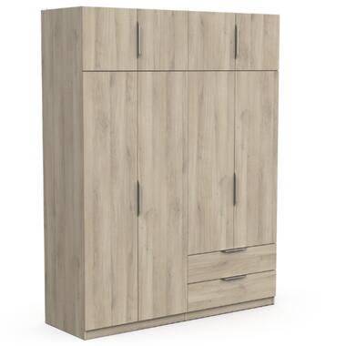 Armoire Spectre 157cm 8 portes & 2 tiroirs - décor chêne product