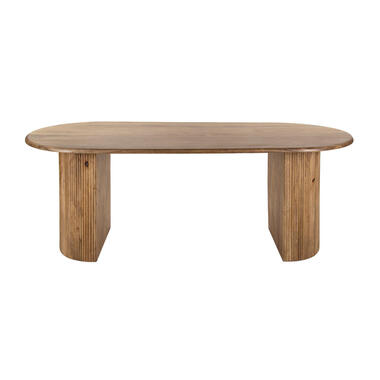 Table à manger ovale en chêne - 215 cm - naturel product