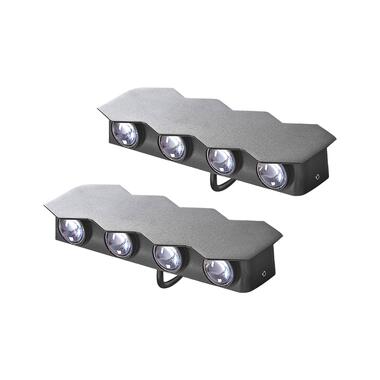 Lot de 2 appliques d'extérieur LED noir WELDON product