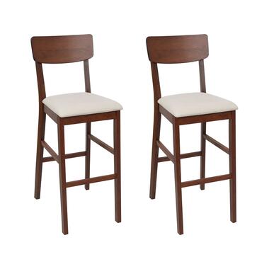 Tabouret de bar Set de 2 Bois foncé AMBLER product