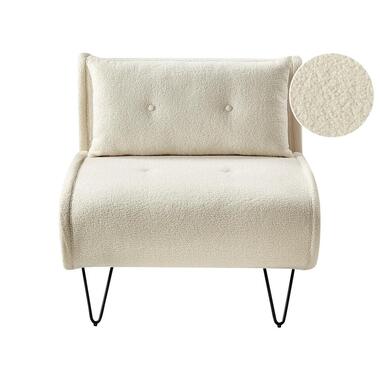 VESTFOLD - Slaapbank 1-zits - Lichtbeige - Bouclé product