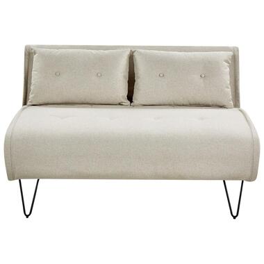 VESTFOLD - Slaapbank - Lichtbeige - Polyester product
