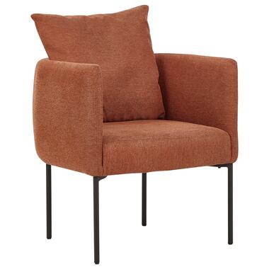 Fauteuil MALMOS Tissu Marron doré product