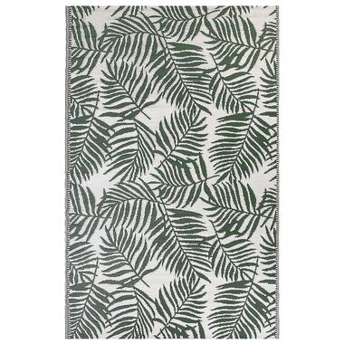 Tapis extérieur vert foncé au motif feuilles de palmier 180 x 270 cm KOTA product