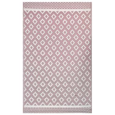 Tapis extérieur au motif géométrique rose 120 x 180 cm THANE product