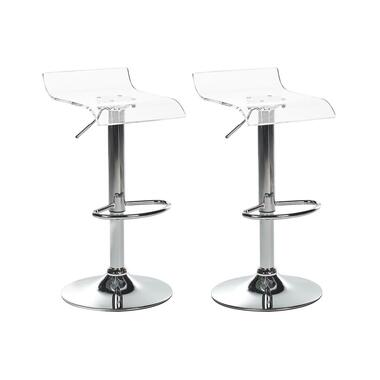 Lot de 2 chaises de bar NEUM Transparent product