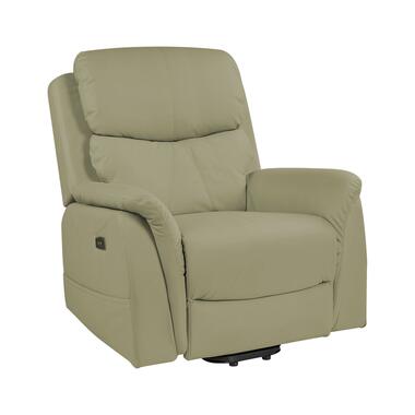 Fauteuil inclinable électrique GLORIE massant Cuir PU Vert product