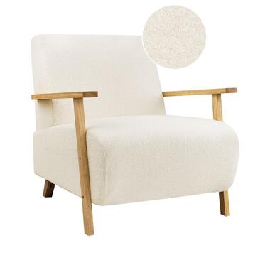 LESJA - Fauteuil - Lichtbeige - Bouclé product