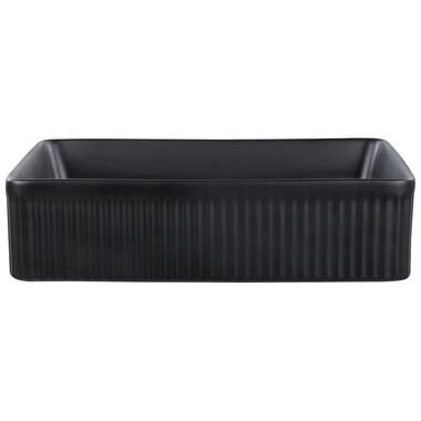 Lavabo en céramique 50 x 34 cm noir GELDO product