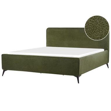 Lit avec sommier VALOGNES 180 x 200 cm Vert foncé product