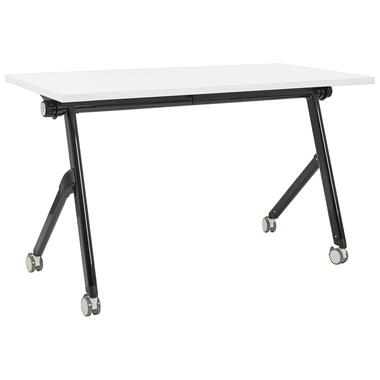 Bureau pliable avec roues 120 x 60 cm Blanc BENDI product