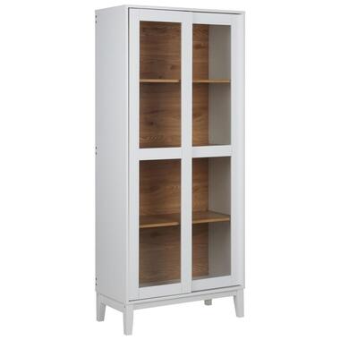 RUMSON - Vitrinekast - Wit - Hout product