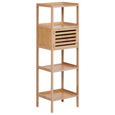 Etagère de salle de bain en bois de bambou clair LAFAYETTE product