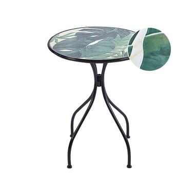 COZZANA - Tuintafel - Zwart - Metaal product