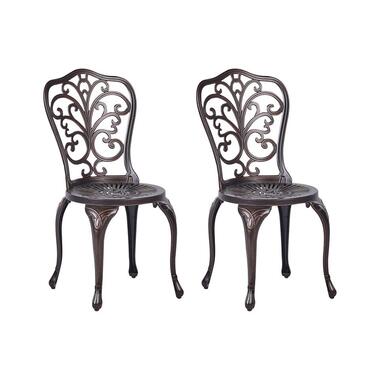 Lot de 2 chaises de jardin TRIORA Métal Marron product