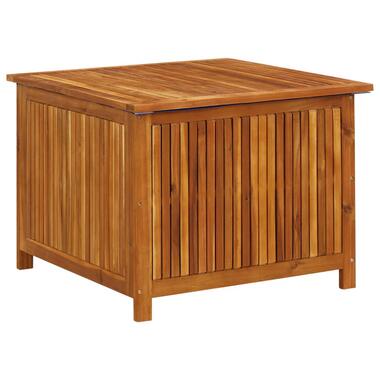 vidaXL Boîte de rangement de jardin 75x75x58 cm Bois d'acacia solide product