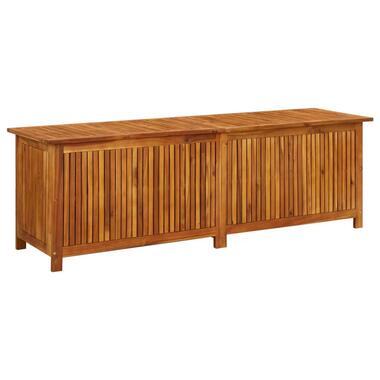 vidaXL Boîte de rangement de jardin 175x50x58 cm Bois d'acacia solide product