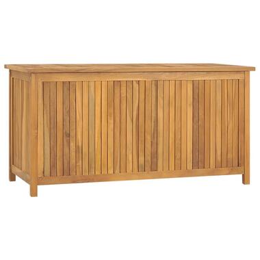 vidaXL Boîte de jardin 114x50x58 cm Bois massif de teck product