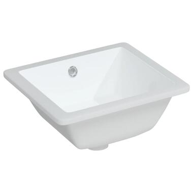 vidaXL Évier de salle de bain blanc rectangulaire céramique product