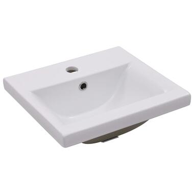 vidaXL Lavabo encastré 42 x 39 x 18 cm Céramique Blanc product