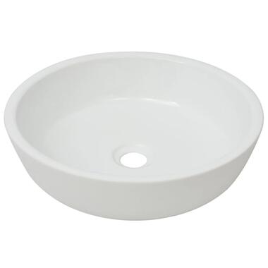 vidaXL Lavabo ronde Céramique Blanc 42 x 12 cm product