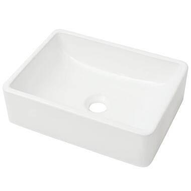 vidaXL Lavabo Céramique Blanc 41 x 30 x 12 cm product