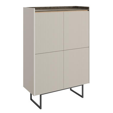 Meubella Dressoir Linq - Beige - 98 cm product