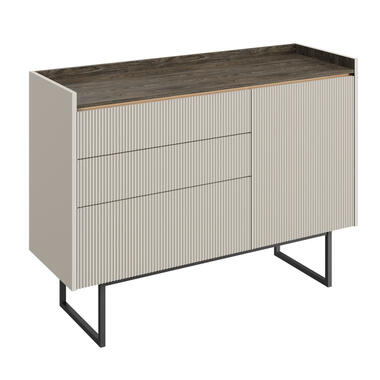 Meubella Dressoir Linq - Beige - 118 cm product