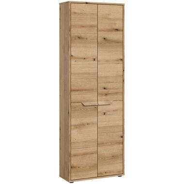 Hioshop Zeno kolomkast 2 deuren eiken decor product