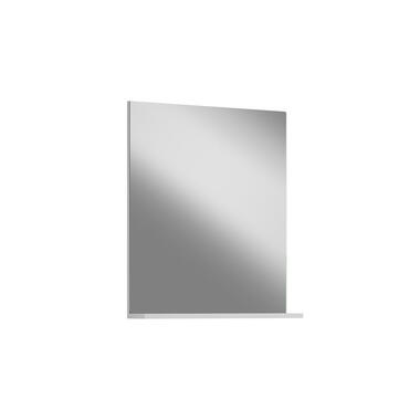 Hioshop Lina miroir de salle de bain 1 étagère blanc brillant product