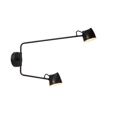 Lucide MILNE Wandlamp - Zwart product