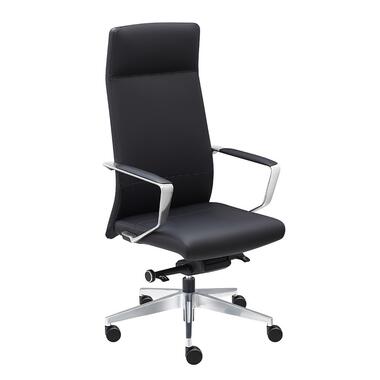 Chaise de bureau Stuttgart Noir - Cuir PU product