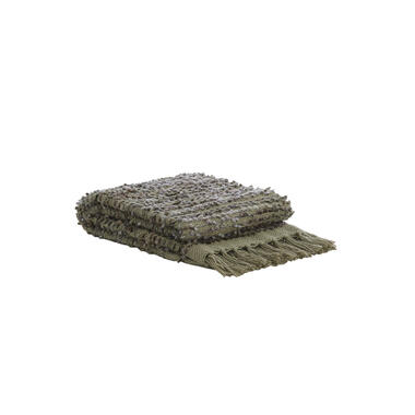 Light & Living - Plaid CAZAR - 170x130x0.5cm - Groen product