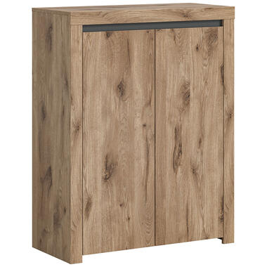 Hioshop Woody buffet 2 portes chêne décor product