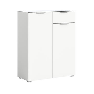 Hioshop Ray buffet 1 tiroir 2 portes blanc product