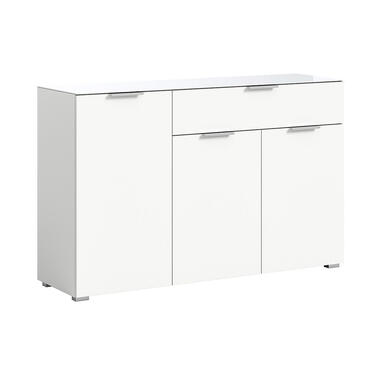 Hioshop Ray buffet 1 tiroir 3 portes blanc product