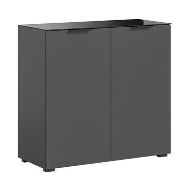 Hioshop Ray buffet 2 portes anthracite product