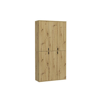 Hioshop ProjektX armoire de rangement 4+2 portes 6 portes chêne product