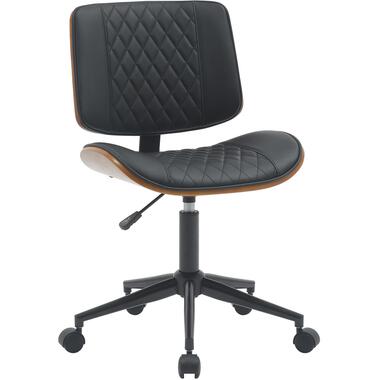 CLP Chaise de bureau Plover Noir Cadre - Bois - Noyer / Noir product