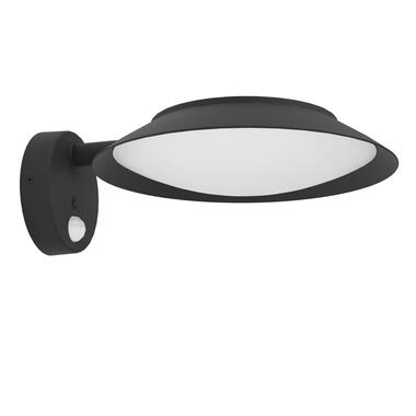 EGLO Cerrisi Solar Wall Lampe Outdoor - LED - 25 cm - noir / blanc product