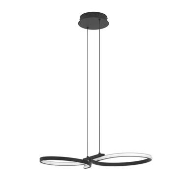 EGLO Serpins Lampe à suspension - LED - 66 cm - Noir/Blanc product