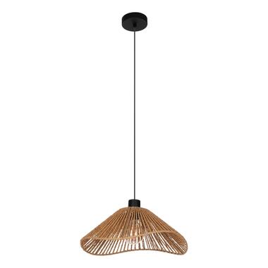 EGLO Lavister Lampe suspendue - E27 - Papier - Noir ; product