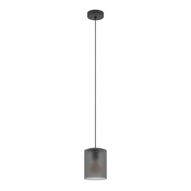 EGLO Colomera Lampe à suspension - E27 - Ø 15 cm - Noir/Gris Mat product