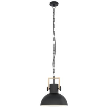 EGLO Lubenham Hanglamp - 1 lichts - Ø30cm. - E27 - Zwart/u007Chout product