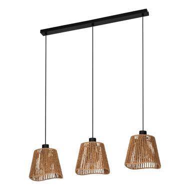 EGLO Lavister Lampe suspendue - E27 - Papier - Noir ; product