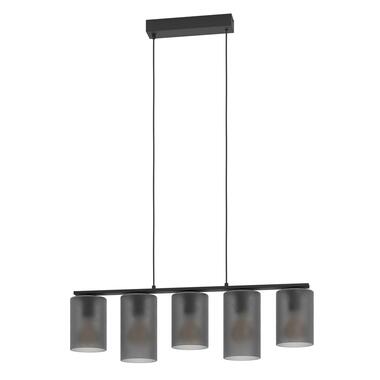 EGLO Colomera Lampe à suspension - E27 - 80 cm - Noir/Gris Mat product