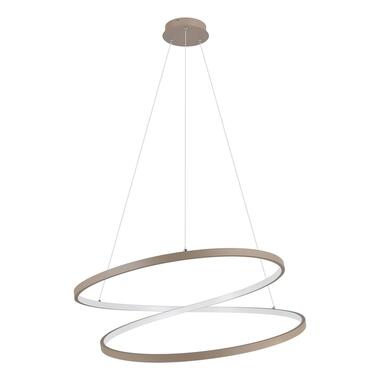 EGLO Ruotale Lampe à suspension / LED - Ø 70 cm - Couleur sable/Beige/Blanc product