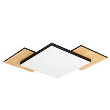 EGLO Tamuria Plafonnière - LED - Ø 28.5 cm - Zwart/u007CBruin product