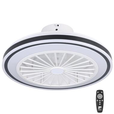 EGLO Almeria Plafonnier avec ventilateur - AC LED-CCT - Blanc/Noir product